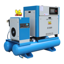22 KW 30 HP Screw Air Compressor for Laser Cutting Machine with Air Tank and Air Dryer from China Professional Manufacturer